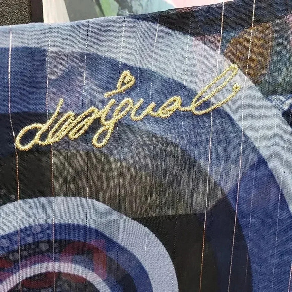 DesigualFloral Sheer Blouse  - Picture 6 of 8